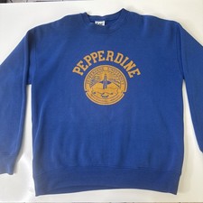 Y2K Vintage LEE Pepperdine University Crewneck Sweatshirt Adult XL Made In USA