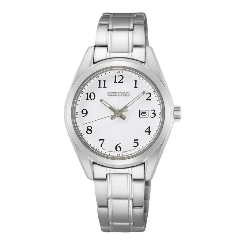 Reloj para mujer Seiko SUR465P1 cuarzo esfera blanca acero inoxidable