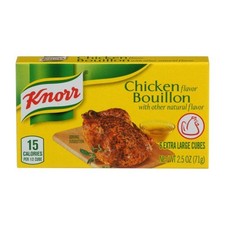 Chicken Bouillon Cube Box 2.5 Oz Case Of 24 by Knorr