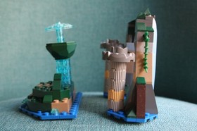 LEGO Pirates of the Caribbean Fountain Of Youth 4192 Set Only NO Minifigures Box