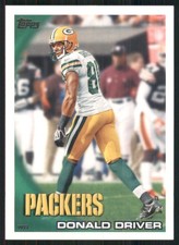2010 Topps #76 Donald Driver Green Bay Packers 36920