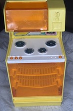 Vintage 70s Barbie Dream House Furniture- Stove Microwave Oven