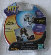HITCLIPS Solange "Crush" Chip Tiger Hasbro HTF Hit Clips Vintage Music Nib New