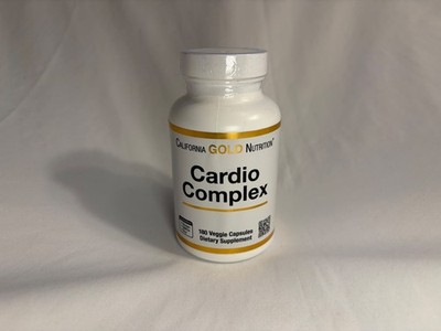 California Gold Nutrition Cardio Complex, 180 Veggie Capsules