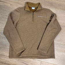 Columbia Men's Great Hart Mountain III Half Zip Pullover Fleece Sweatshirt