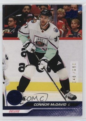 2023-24 Upper Deck Extended Series All-Star Team Deluxe /250 Connor McDavid 0h6w