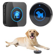 Dog Door Bell, Wireless Dog Doorbells for Potty Training   Dog Bells to Go Ou...