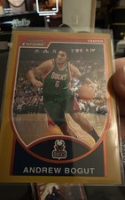 2007-08 Bowman Draft Picks & Stars Chrome Andrew Bogut #6 Gold Refractor /99 T37