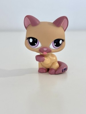 Seltene Littlest Pet Shop LPS #1468 Pfote lecken Katze [Authentisch]
