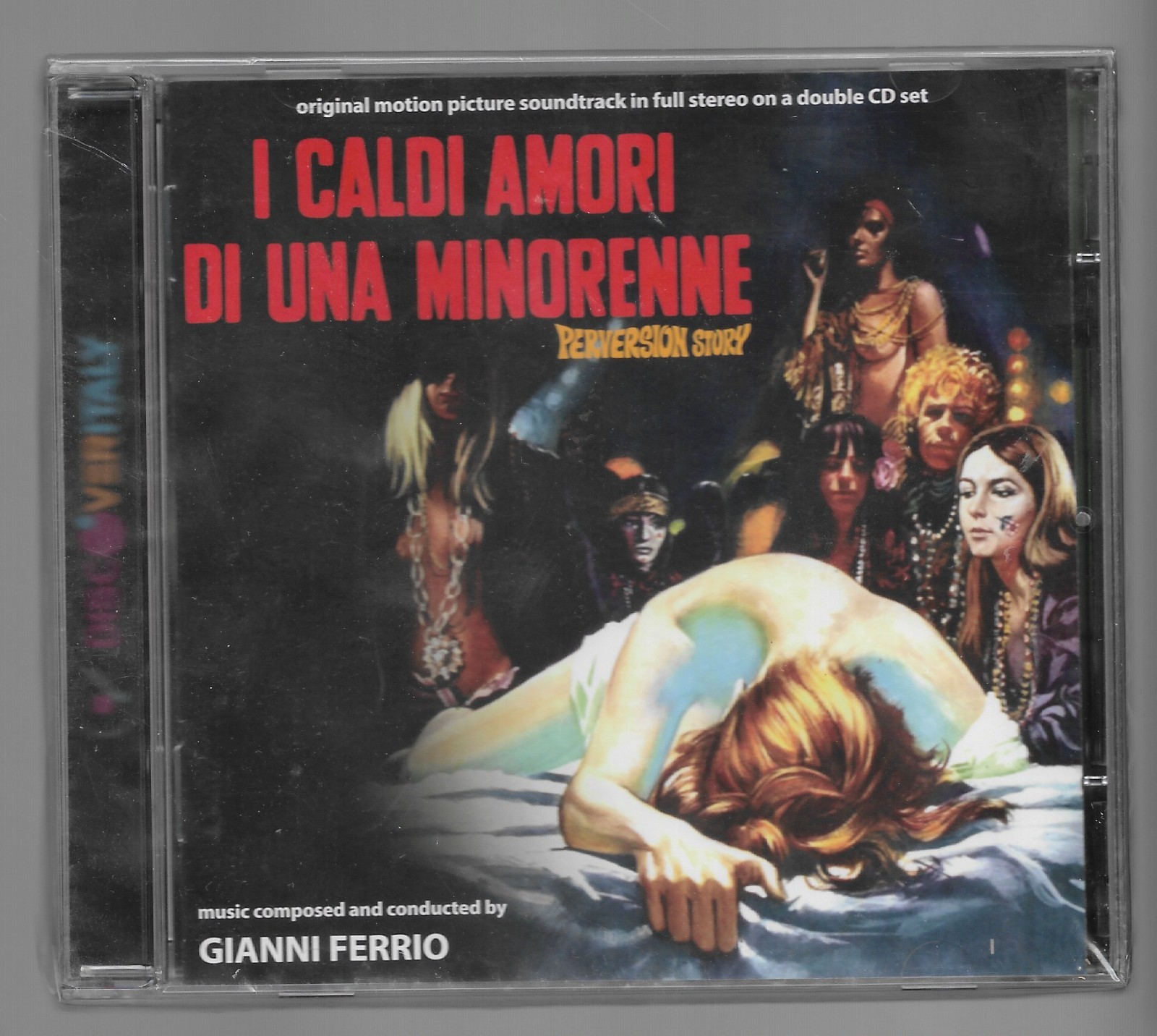 GIANNI FERRIO - I CALDI AMORI DI UNA MINORENNE OST - 2 CD NUOVO SIGILLATO!!!