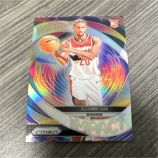 Panini Prizm Instant Impact Rookie Alexandre Sarr Wizards Basketball Card #1