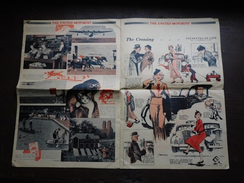 UNITED SERVICE MOTORS 1935, EL PERIÓDICO UNITED AUTOMOVILIST - VOLUMEN 1, NÚMERO. 2 - Imagen 4 de 6