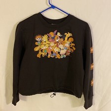 NICKELODEON Crop Top SWEATSHIRT GIRLS Small