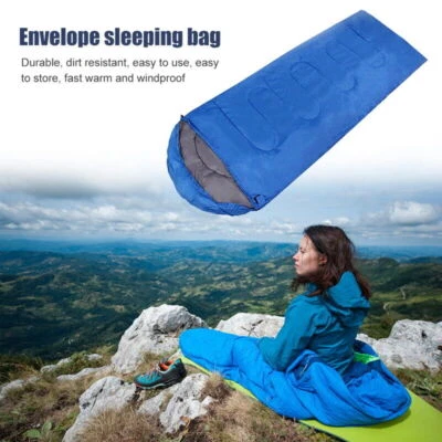 Schlafsack Mumienschlafsack Deckenschlafsack 210x75cm Outdoor Camping Feldbett