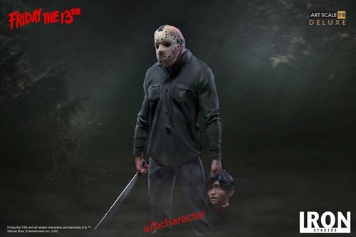 Iron Studios 1/10 Friday the 13th Jason Deluxe Edition Collectible Statue Model - Picture 9 of 14