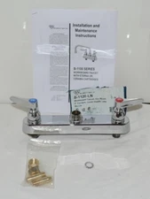 T&S B1120LN Workboard Faucet Deck Mount 8 Inch Centers Less Nozzle