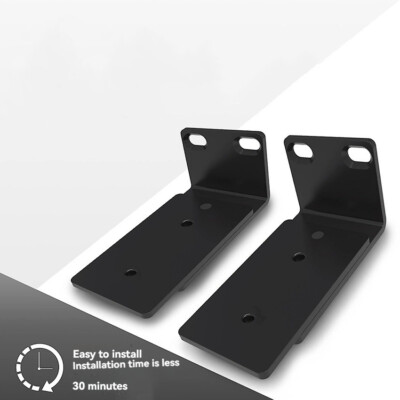 L-shape Wall Mount Speaker Bar Stand Compatible Desktop