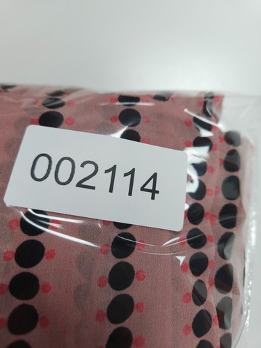 The Fold Delphi Dress Size 12 Ballet Pink Dotty Tiered Maxi & Slip Lightweight - Picture 13 of 13