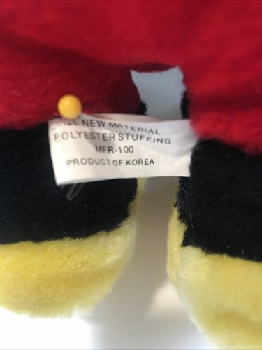 Mickey Mouse Plush Disneyland Walt Disneyland World Productions - Afbeelding 10 van 11