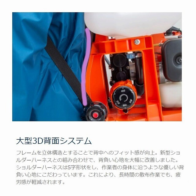 KIORITZ Two-Stroke Engine Type Backpack Agricultural Sprayer