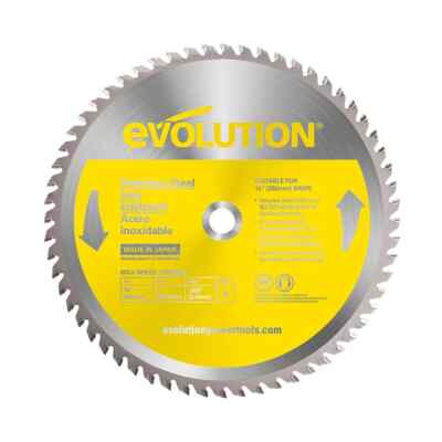Evolution 14BLADE-SS STAINLESS STEEL TCT Saw Blade, 14'' X 90TH FREE GIFT