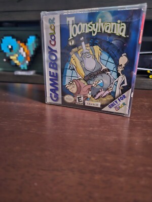 Toonsylvania (Nintendo Game Boy Color, 2000 Complete in Box - With Box Protector