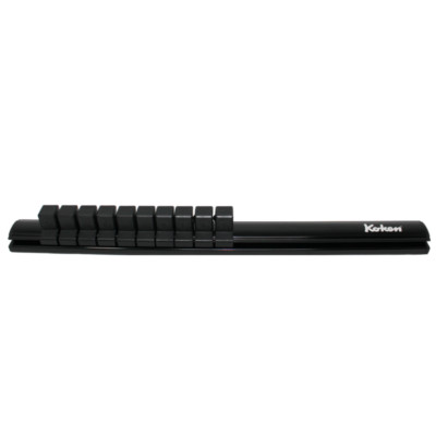 Koken RSAL300-1/2X10 Magnetic Aluminum Rail 1/2''Dr. Plastic Clip 10 Pcs 300 mm
