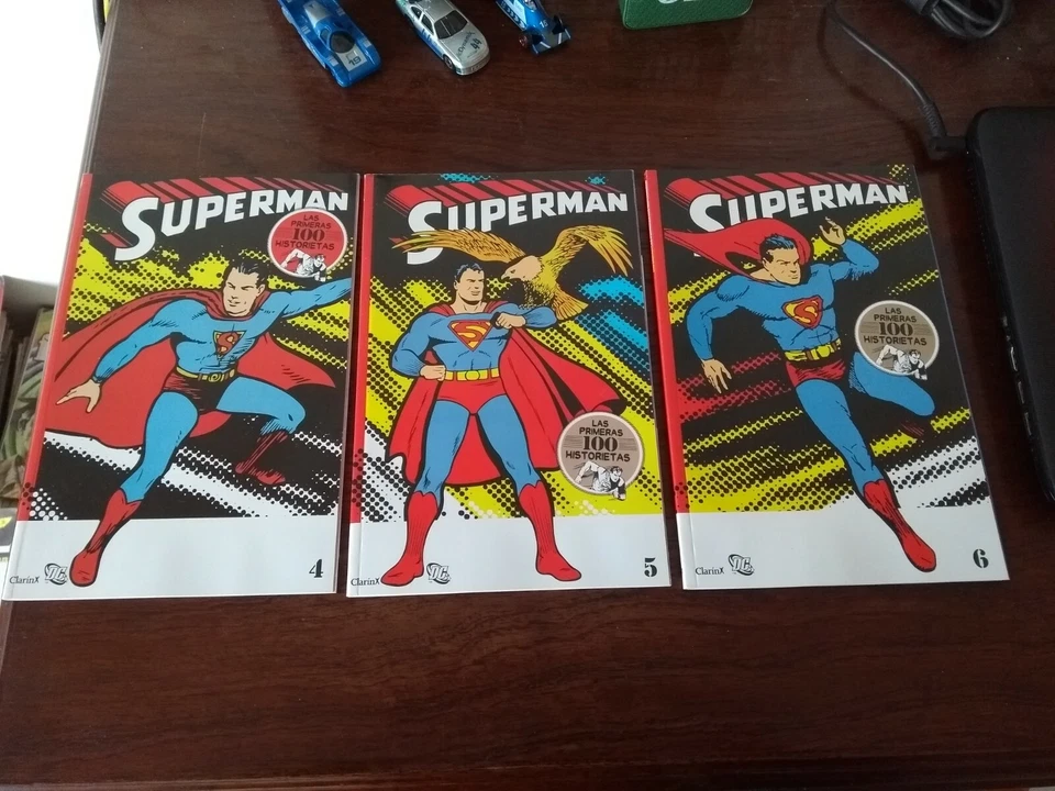Superman Las Primeras 100 Historietas Completo 1-14 Clarin Argentina en Español - Image 4 of 4