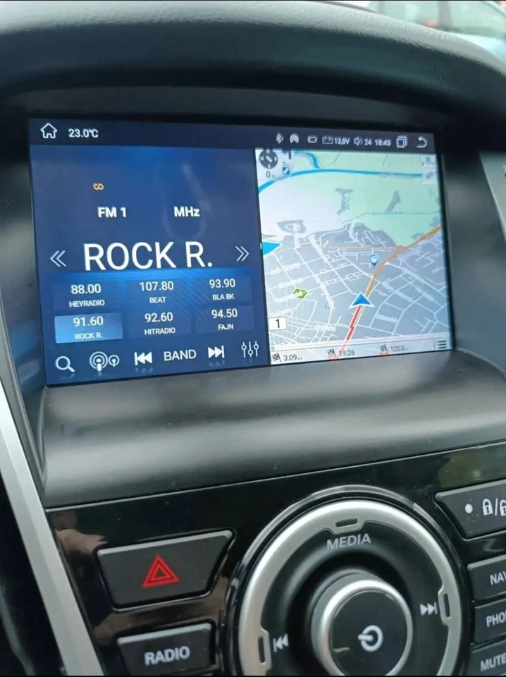 Autoradio Navigatore Ford B-max Focus Android 14 CarPlay TV DAB RDS DSP QLED GPS - Immagine 4 di 4