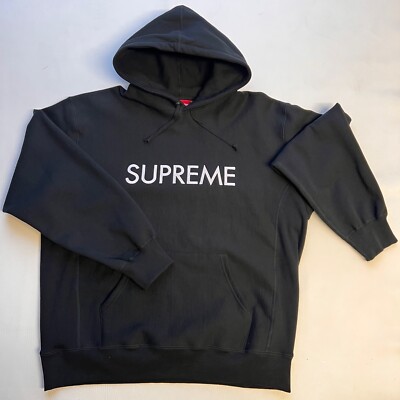 supreme／Capital Hooded Sweatshirt／S 【公式通販】