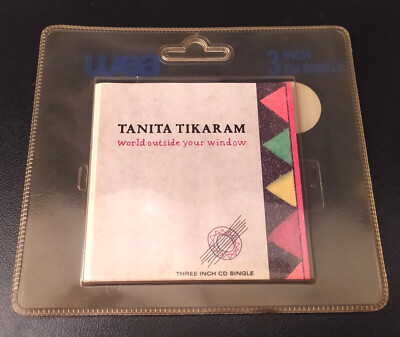TANITA TIKARAM World Outside Your Window RARE 3-inch CD single EU 1989 new!!