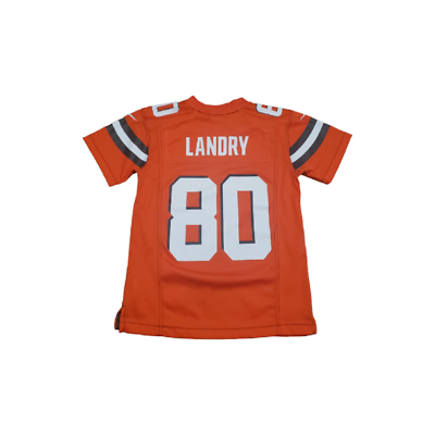 Cleveland Browns NFL Nike OF Landry #80 Boys' Game Jersey Orange