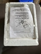 1" X 30" Belt Sander 5" Disc Sander 3400  RPM Top Bench Table Sanding Polishing!