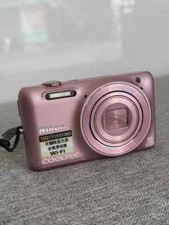 Nikon COOLPIX S6600 Pink 16.0MP Digital Camera 12X w/Battery SD Card Flip screen