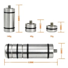 Camera Weights 1/4" Mount Calibration Balance Stative Weight for DSLR Gimbal