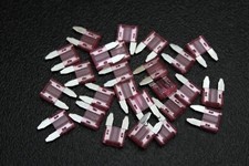 25 PACK ATM 4 AMP FUSES MINI FUSE BLADE STYLE CAR BOAT AUTOMOTIVE AUTO ATM4