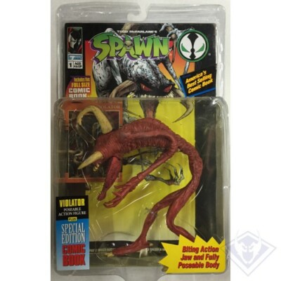 SPAWN VIOLATOR WITH SPECIAL EDITION COMIC TODD McFARLANE'S MINT PUBLISHED 1994