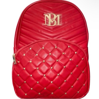 BADGLEY MISCHKA Studded Vegan Leather Backpack Retails$99 | eBay display picture 3