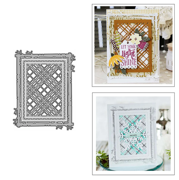 Noel déco Métal découpe dies pochoir diy scrapbooking gaufrage SWAGX