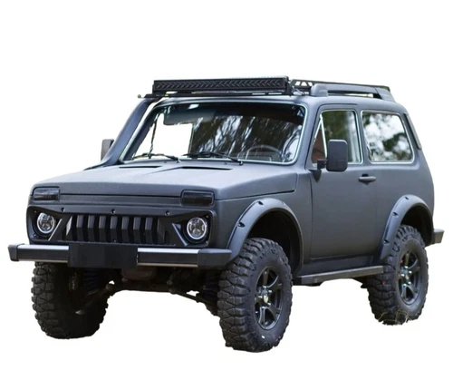 "Angry" Radiator grille Lada Niva, Urban, 21213, 21214, 2131 - Photo 1/8