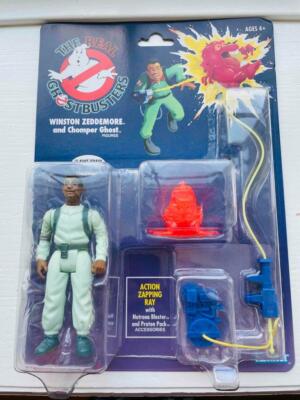 Hasbro Retro Style Reissue The Real Ghostbusters Winston Zeddemore MOSC