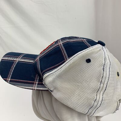 St Louis Cardinals Plaid Cellular Ball Cap Hat Adjustable