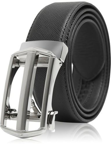 Bonded Leather Belt Mens Ratchet Dress 