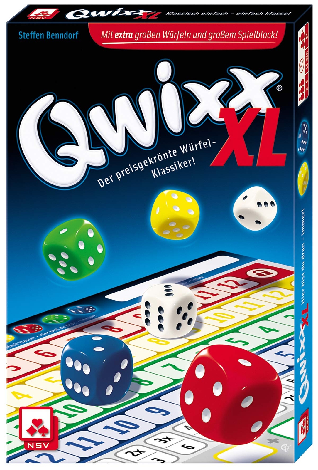 Thumbnail - Nsv - 4022 - Qwixx - Xl - Würfelspiel Single