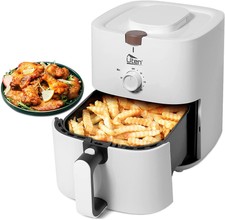 Heißluftfritteuse 4L Keine Fritteusen Airfryer Friteuse Fritteuse Weiß 1500W