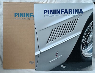 PINININFARINA Geschichte eines Mythos von Daniele Buzzonetti Artioli Verlag ITA-ENG Text