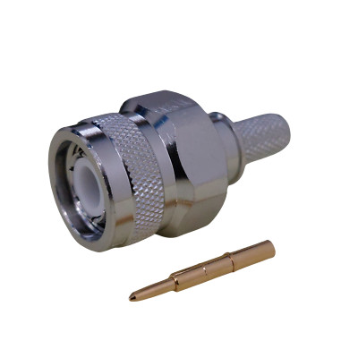 Tnc Stecker LMR-240 Anschluss Times Microwave Löten Crimp TC-240-TM-X Albaloy