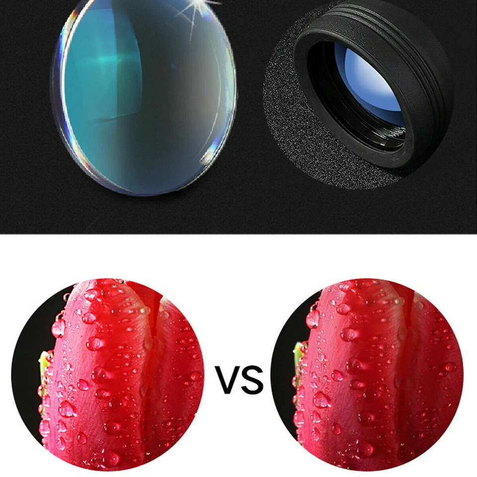 Visionking 10x42 Outdoor Hunting Travelling HD Binocular Binoculars Black /Green - Image 3 of 4