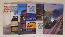 (Lot of 6) National Railway Bulletin, Vol. 66 No. 1-2, 4-6 & Vol. 67 No. 1
