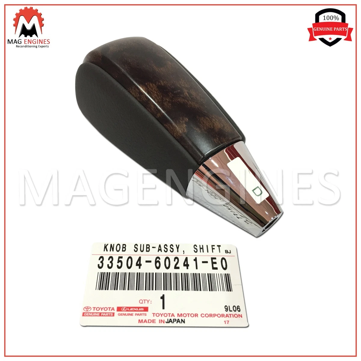 33504-60241-E0 GENUINE OEM KNOB SUB-ASSY SHIFT 3350460241E0 | eBay 